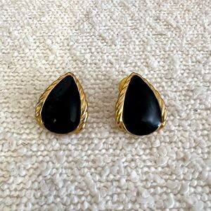 Vintage Enamel Earrings